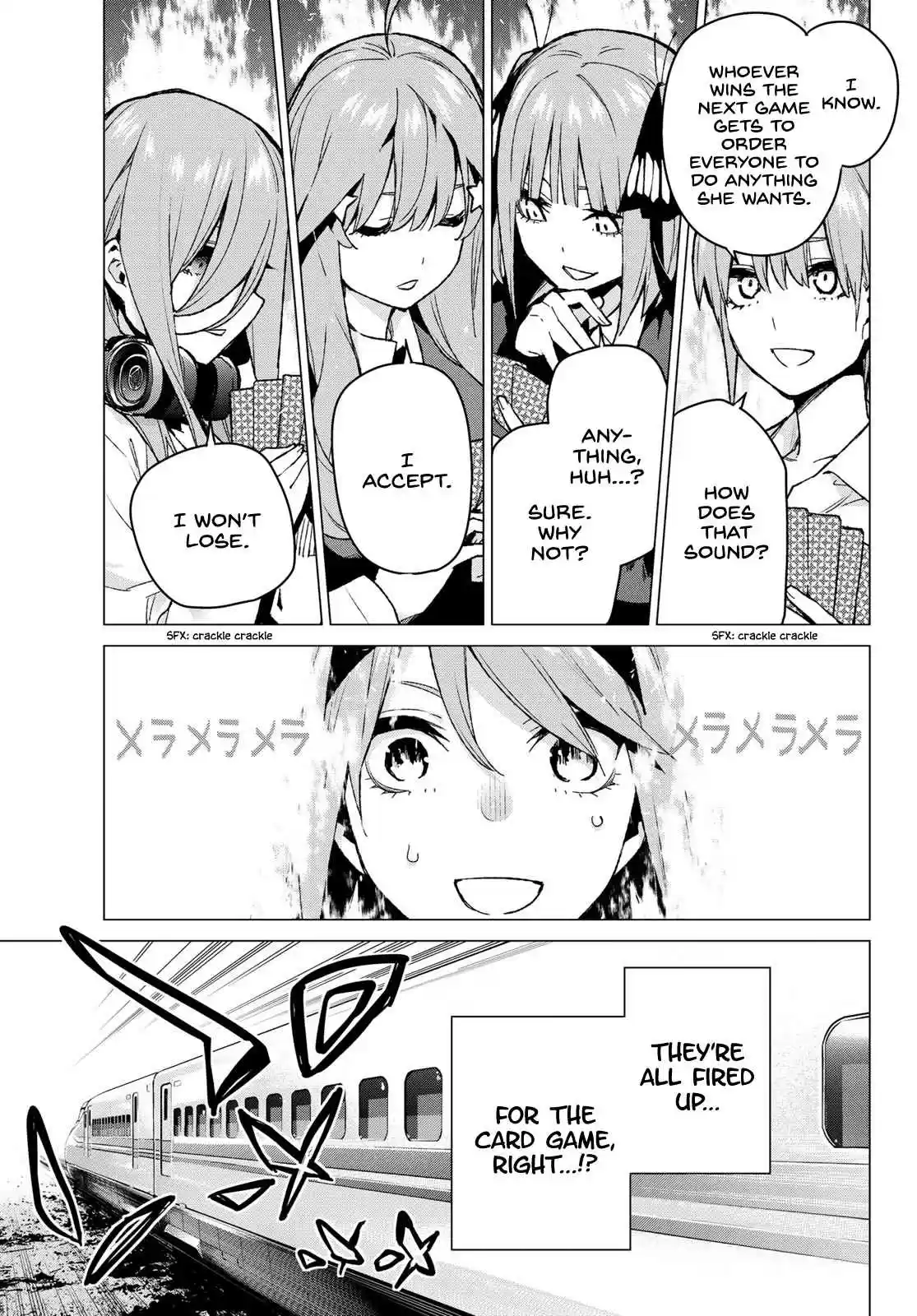 5Toubun no Hanayome Ch. 80 Sisters’ War Third Battle