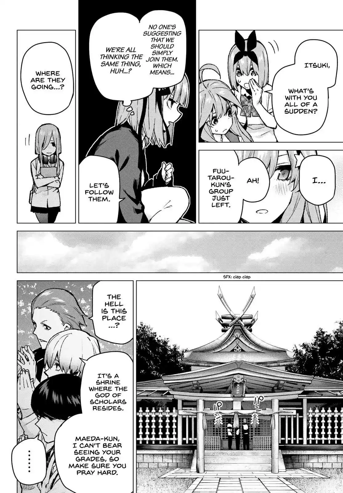 5Toubun no Hanayome Ch. 80 Sisters’ War Third Battle