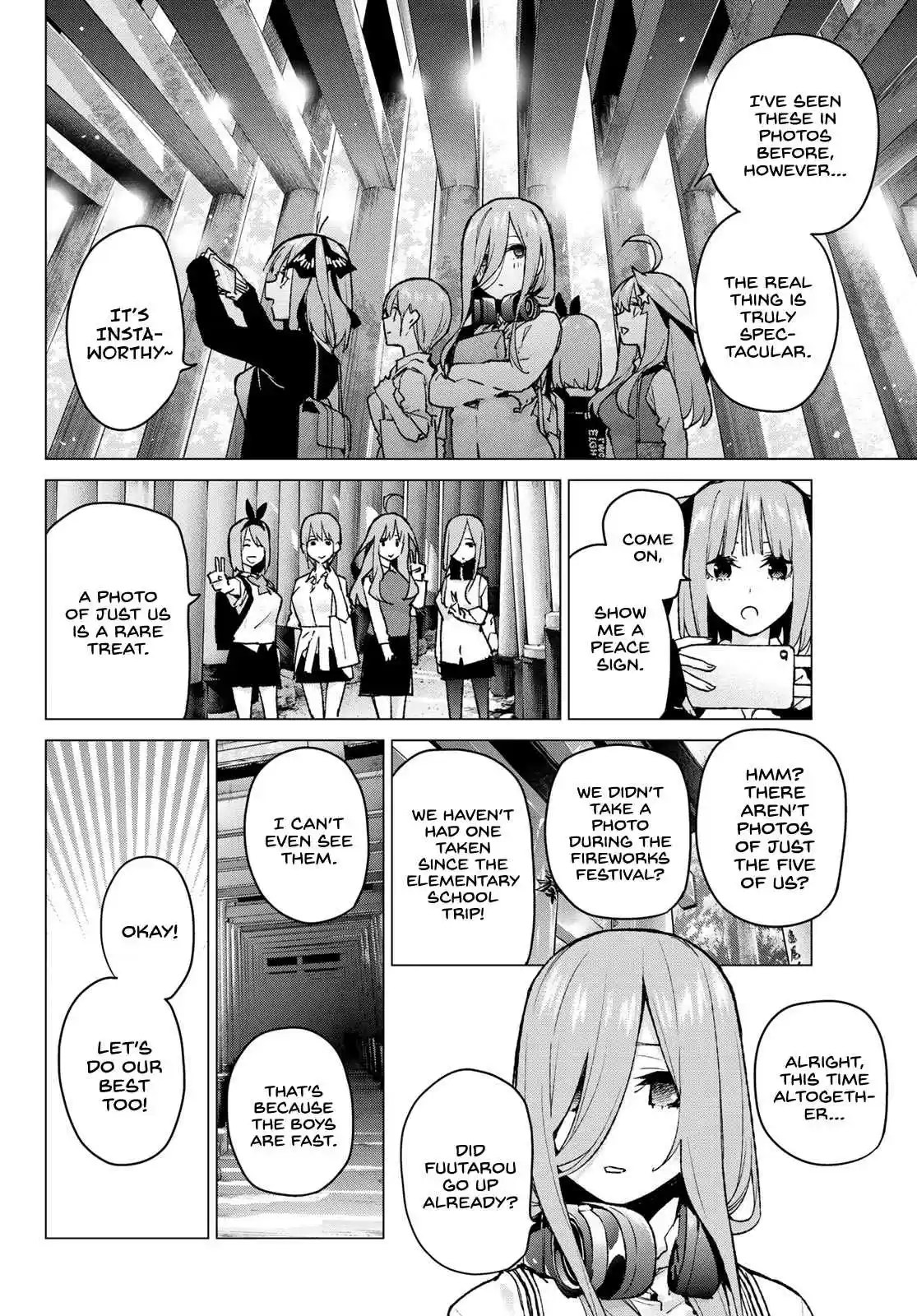 5Toubun no Hanayome Ch. 80 Sisters’ War Third Battle