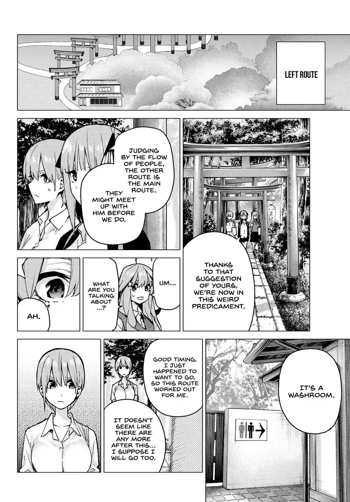 5Toubun no Hanayome Ch. 80 Sisters’ War Third Battle