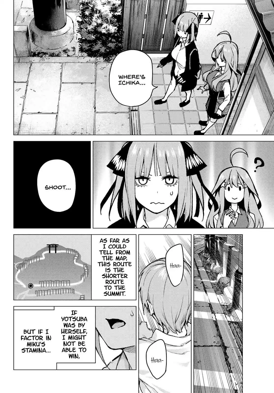 5Toubun no Hanayome Ch. 80 Sisters’ War Third Battle