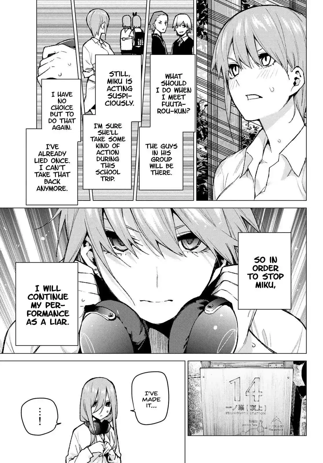 5Toubun no Hanayome Ch. 80 Sisters’ War Third Battle