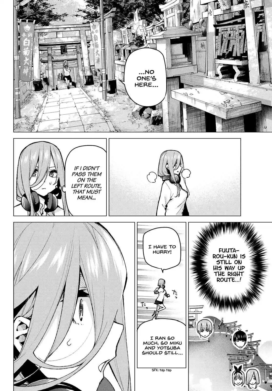 5Toubun no Hanayome Ch. 80 Sisters’ War Third Battle
