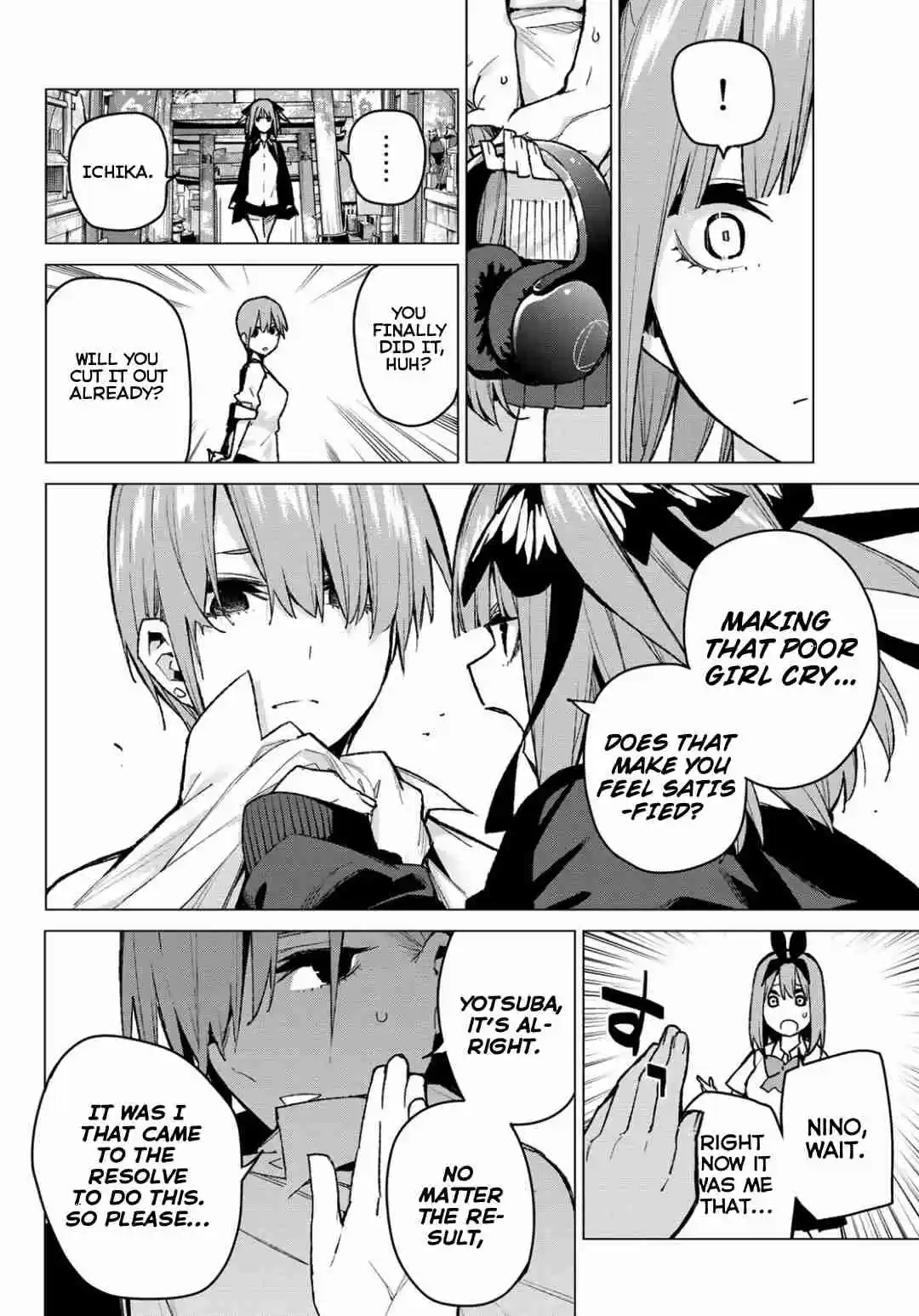 5Toubun no Hanayome Ch. 81 Sisters’ War Fourth Battle
