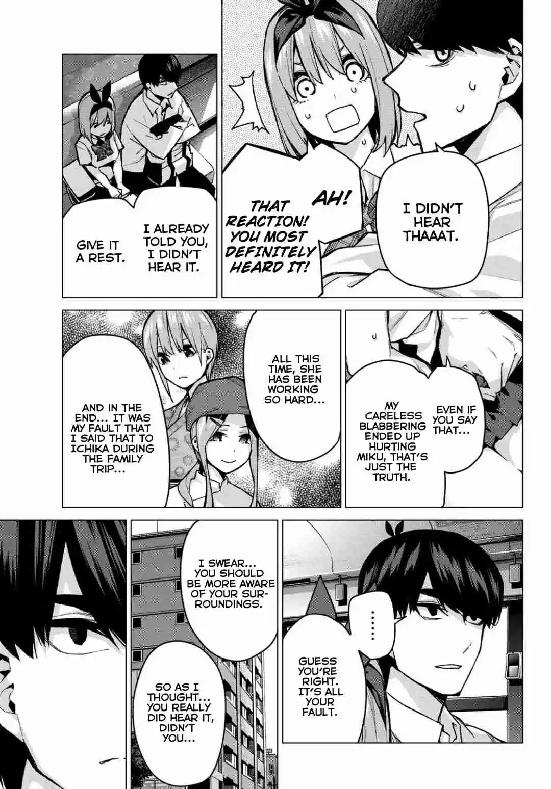 5Toubun no Hanayome Ch. 81 Sisters’ War Fourth Battle