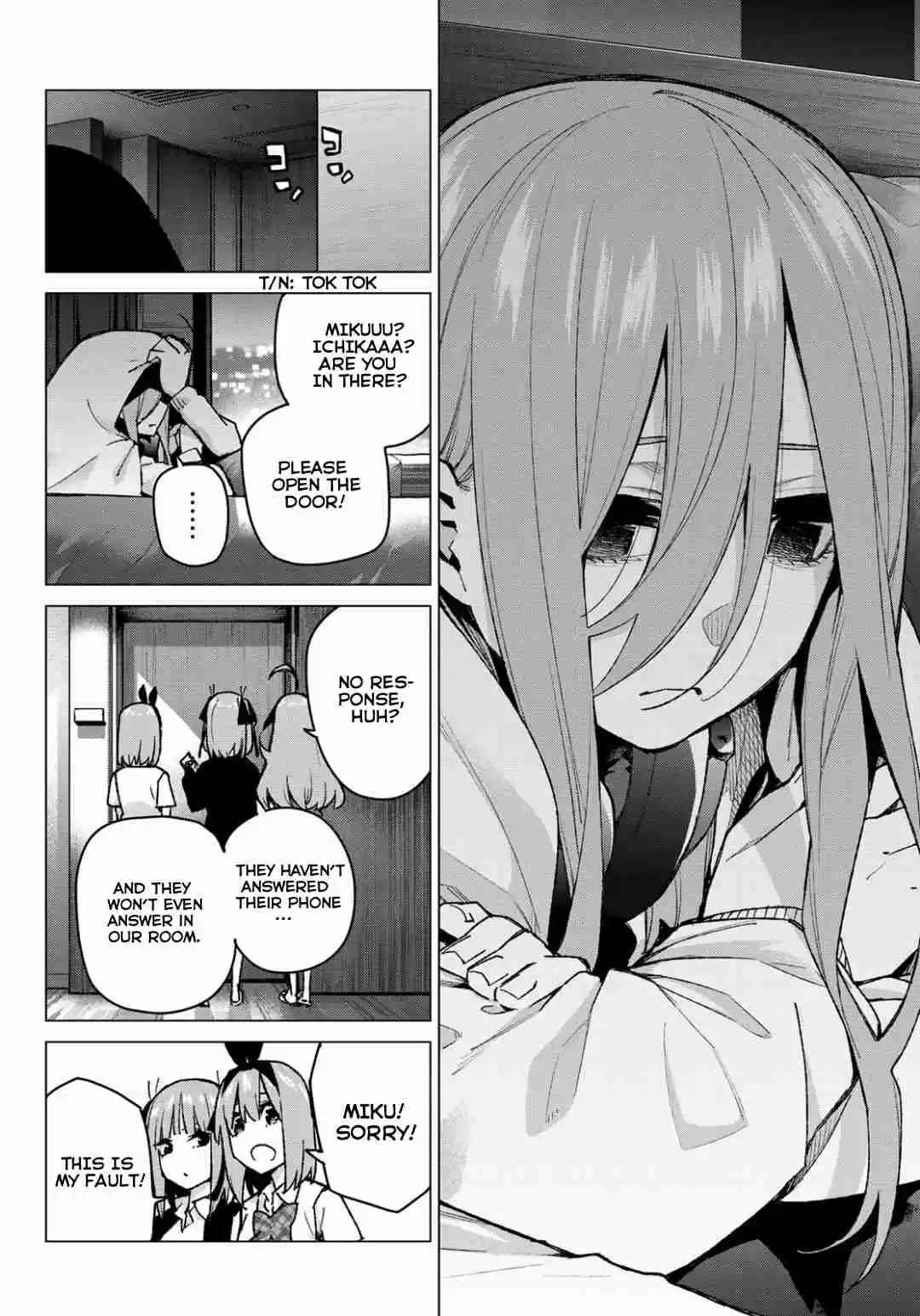 5Toubun no Hanayome Ch. 81 Sisters’ War Fourth Battle