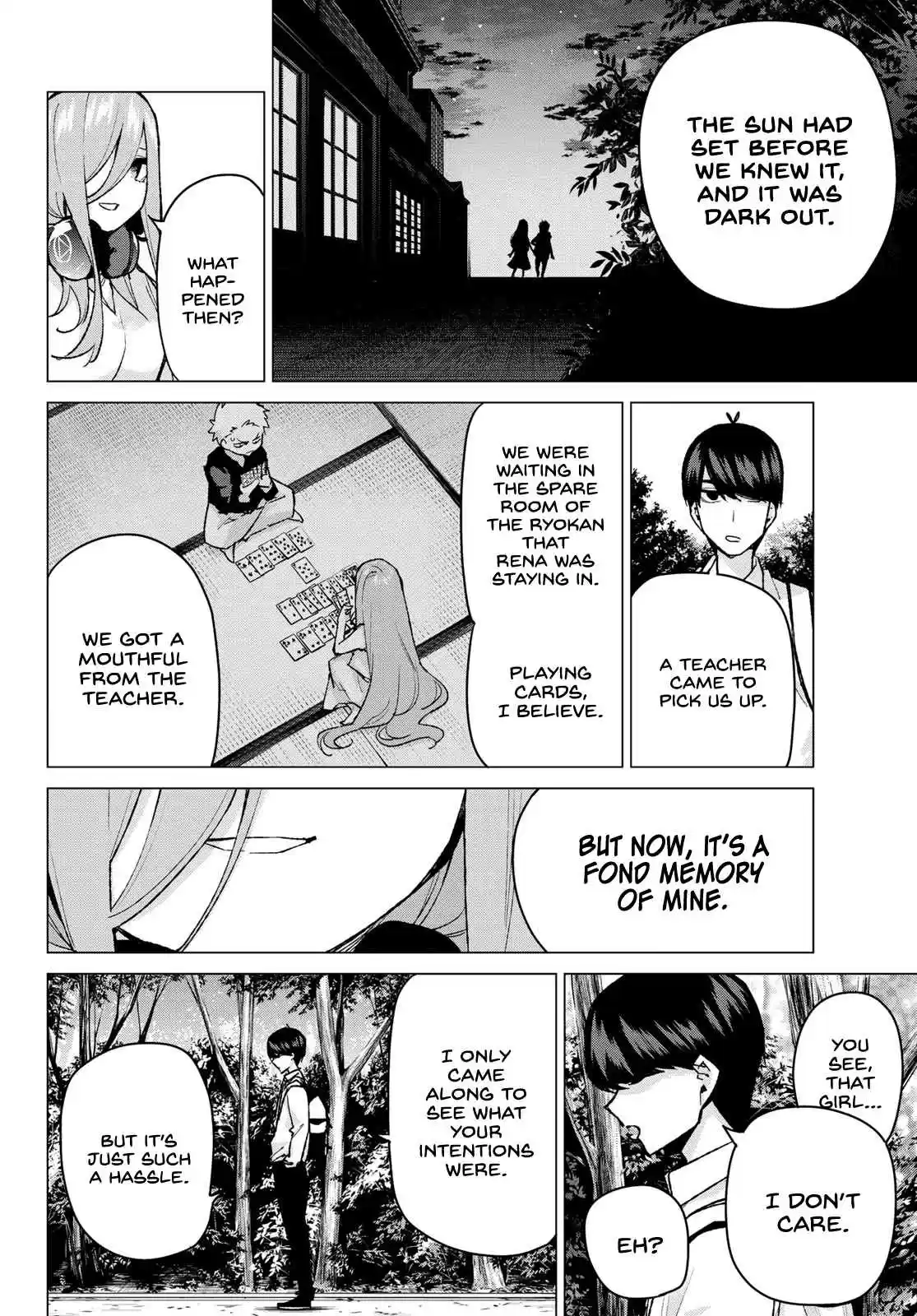 5Toubun no Hanayome Ch. 83 Sisters’ War Sixth Battle