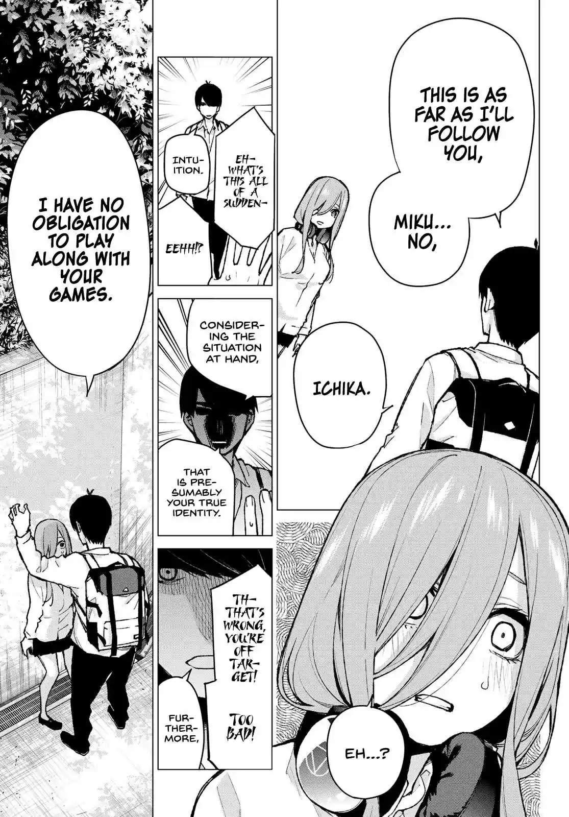 5Toubun no Hanayome Ch. 83 Sisters’ War Sixth Battle
