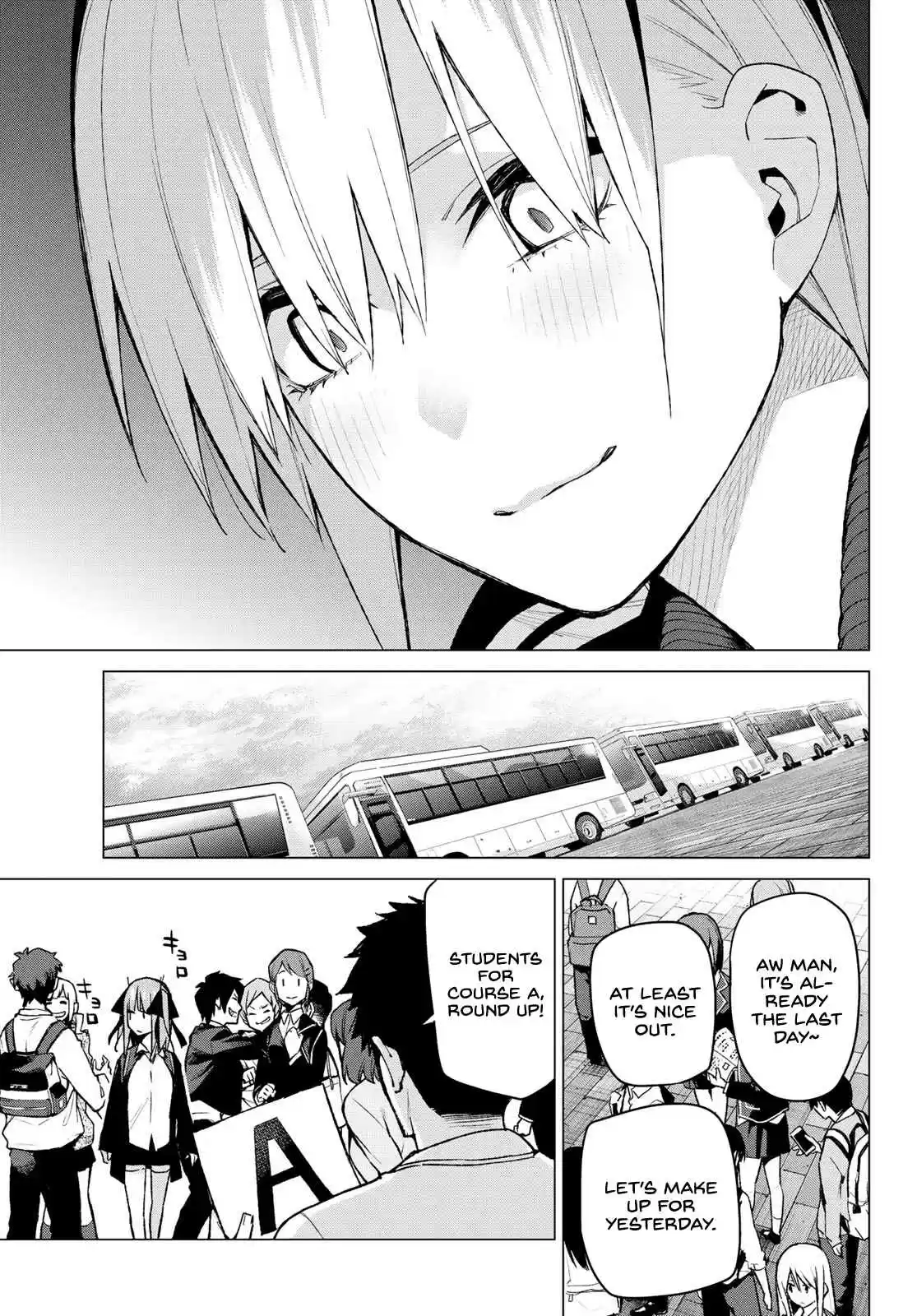 5Toubun no Hanayome Ch. 83 Sisters’ War Sixth Battle