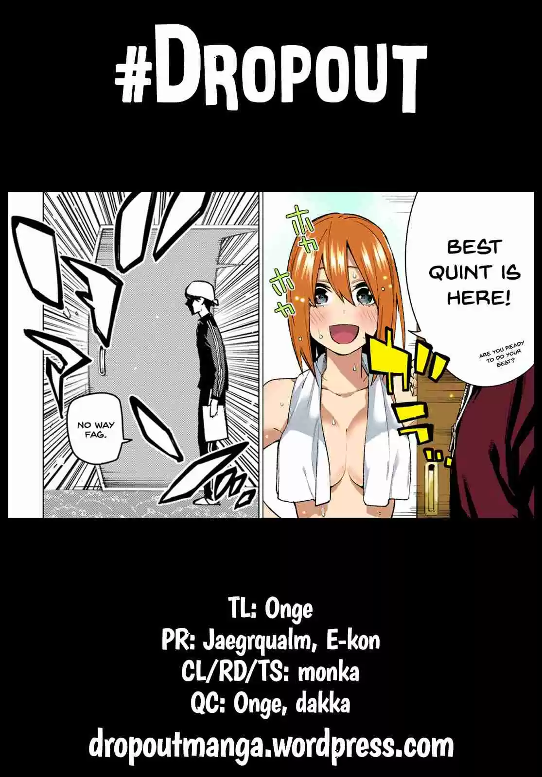 5Toubun no Hanayome Ch. 83 Sisters’ War Sixth Battle