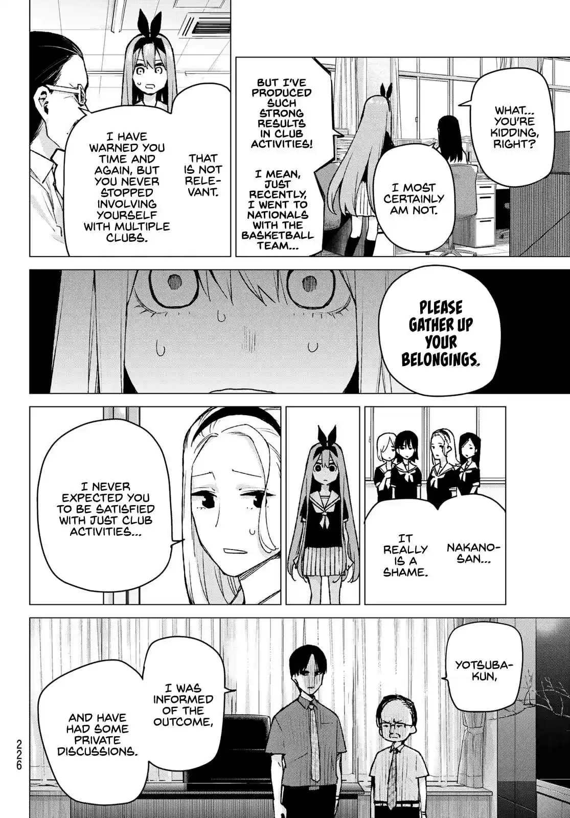 5Toubun no Hanayome Ch. 89 My Sisters and I ②