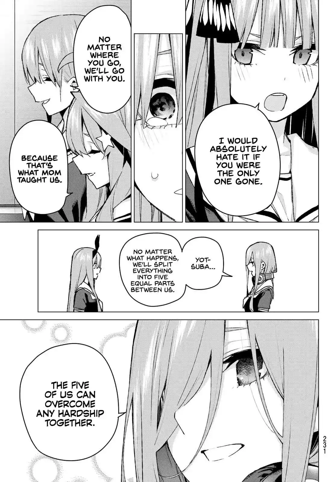 5Toubun no Hanayome Ch. 89 My Sisters and I ②