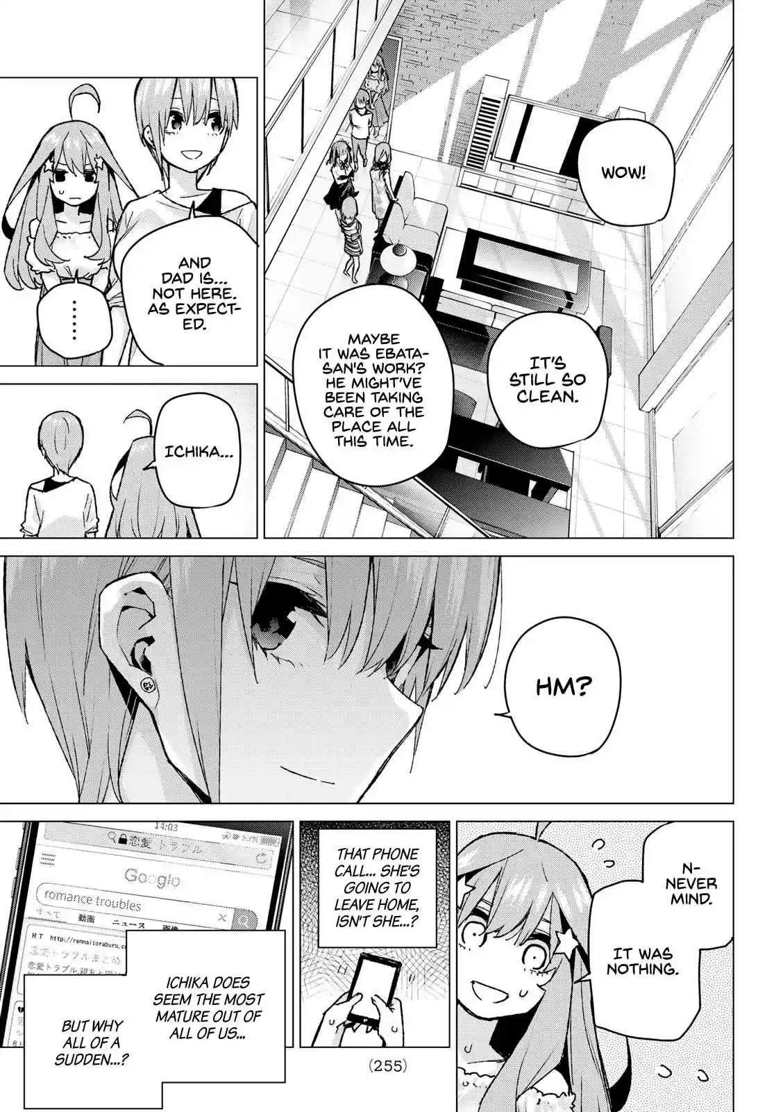 5Toubun no Hanayome Ch. 91 Coincidence Free Summer Break