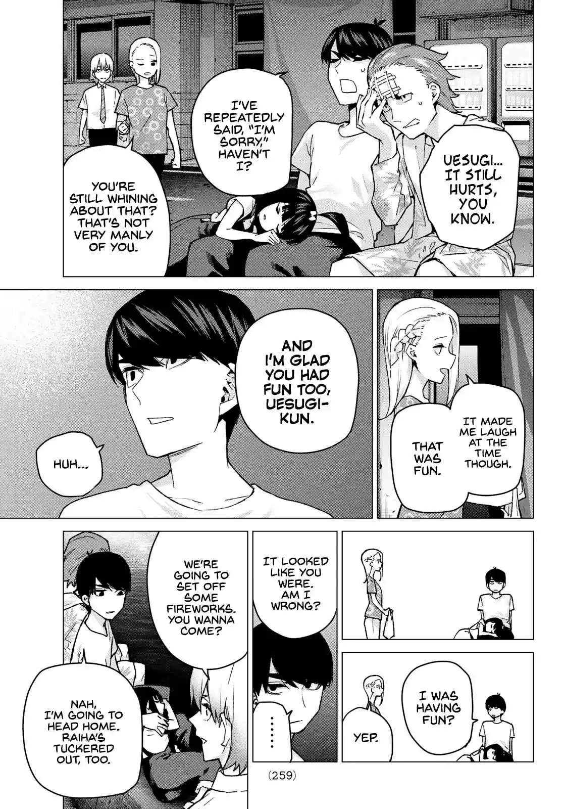 5Toubun no Hanayome Ch. 91 Coincidence Free Summer Break