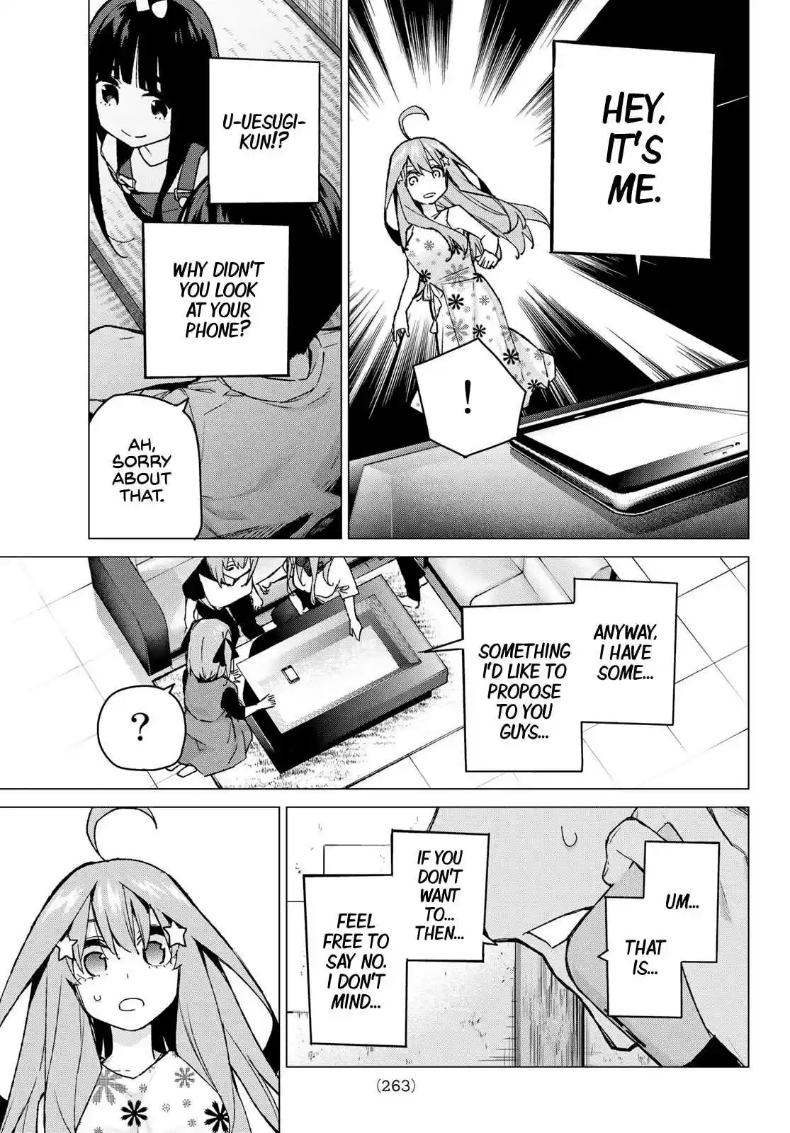 5Toubun no Hanayome Ch. 91 Coincidence Free Summer Break