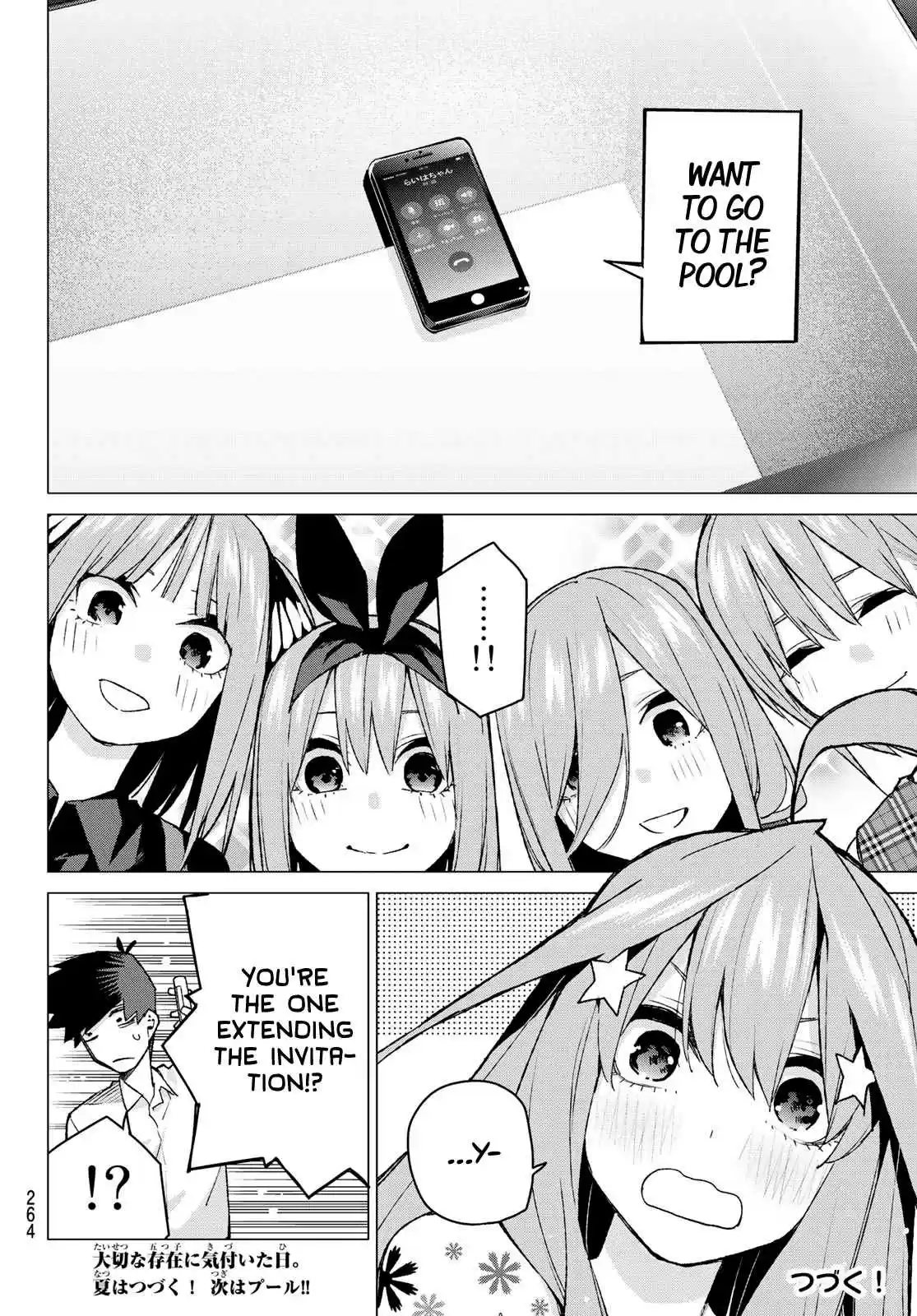 5Toubun no Hanayome Ch. 91 Coincidence Free Summer Break