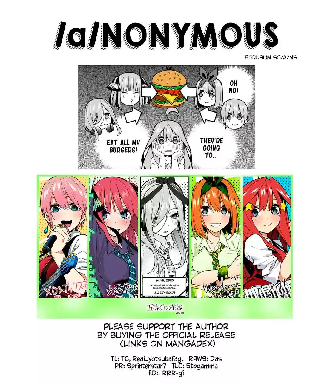 5Toubun no Hanayome Ch. 91 Coincidence Free Summer Break