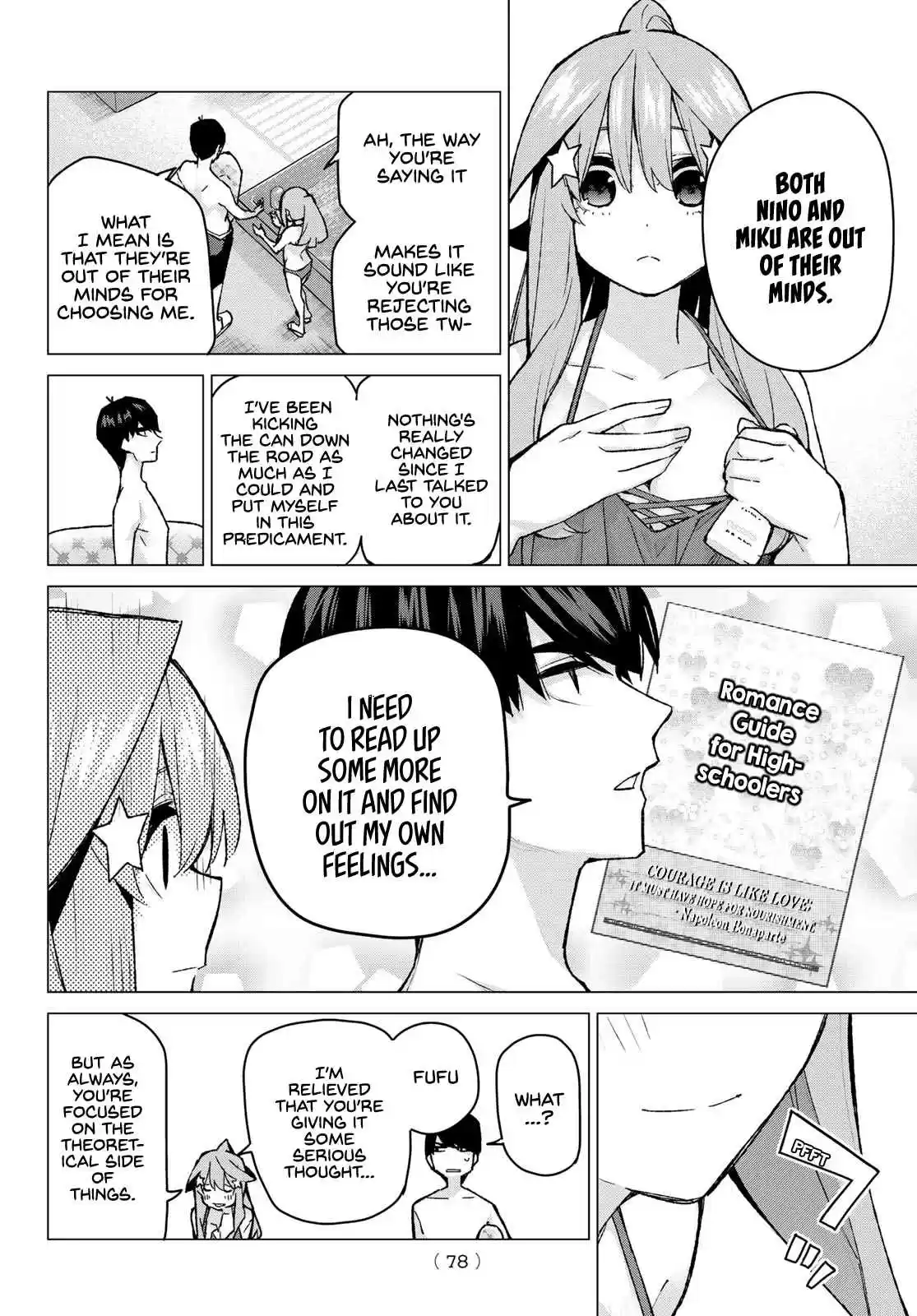 5Toubun no Hanayome Ch. 92 A Secret Mark