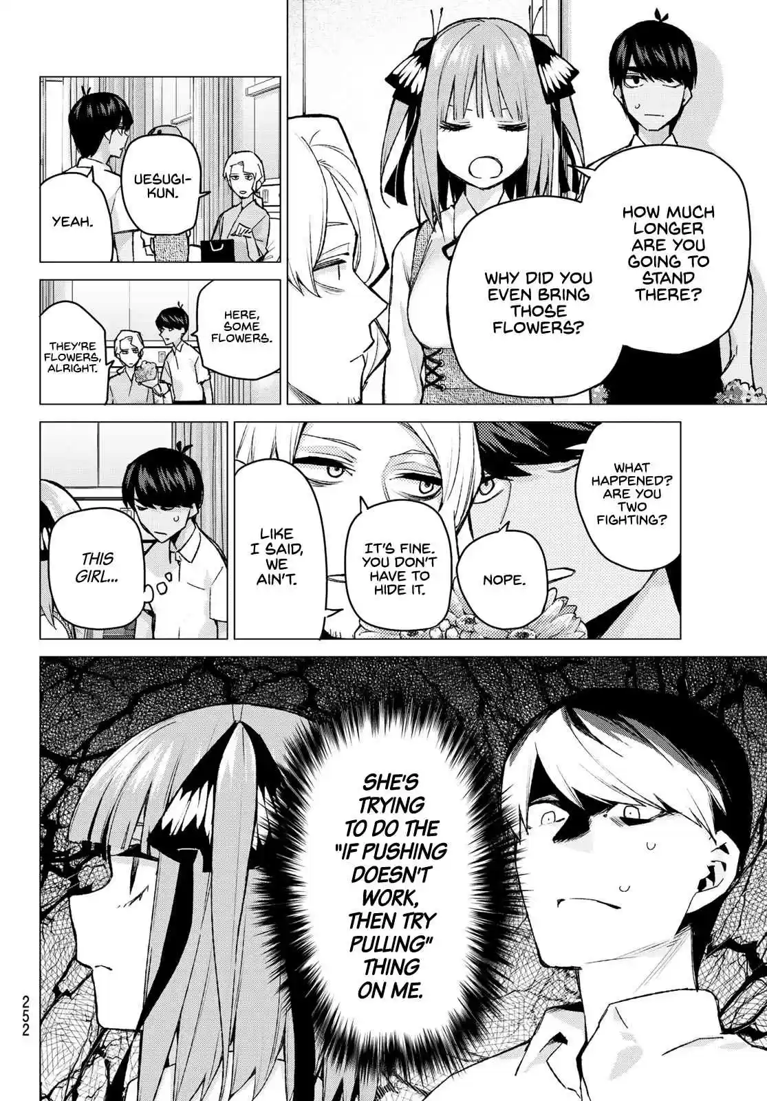 5Toubun no Hanayome Ch. 93 Tsun dere tsun