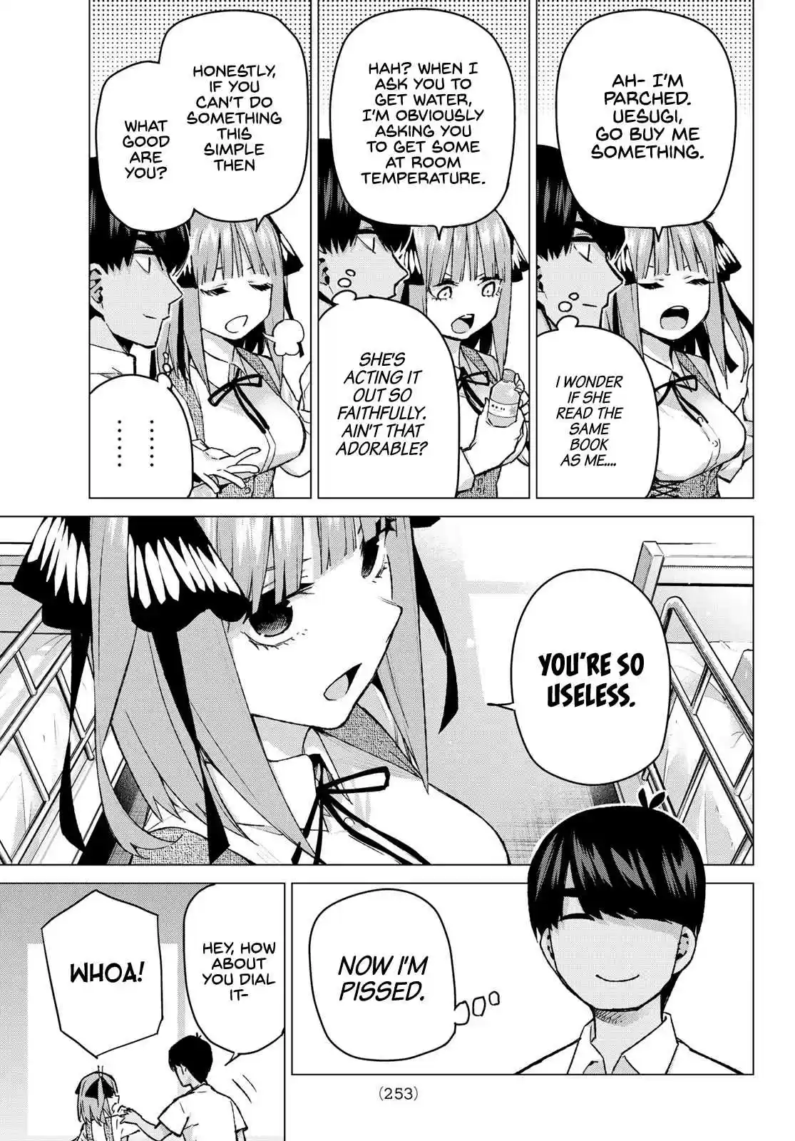 5Toubun no Hanayome Ch. 93 Tsun dere tsun