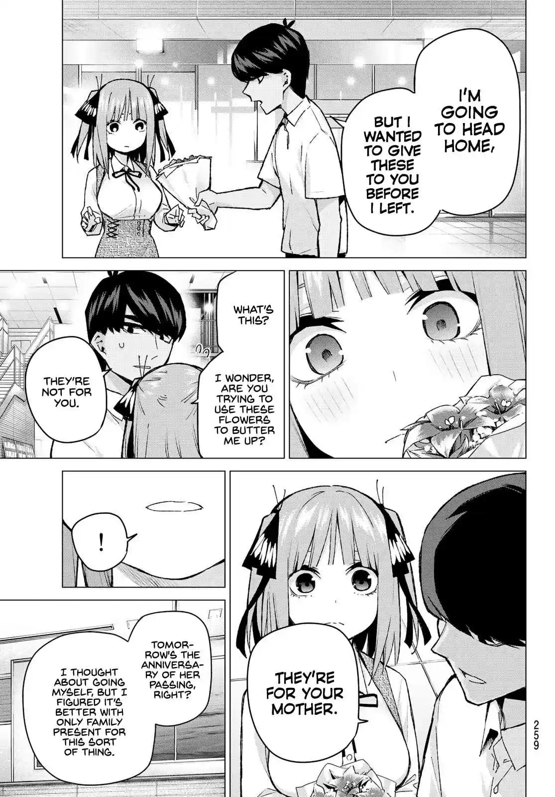 5Toubun no Hanayome Ch. 93 Tsun dere tsun