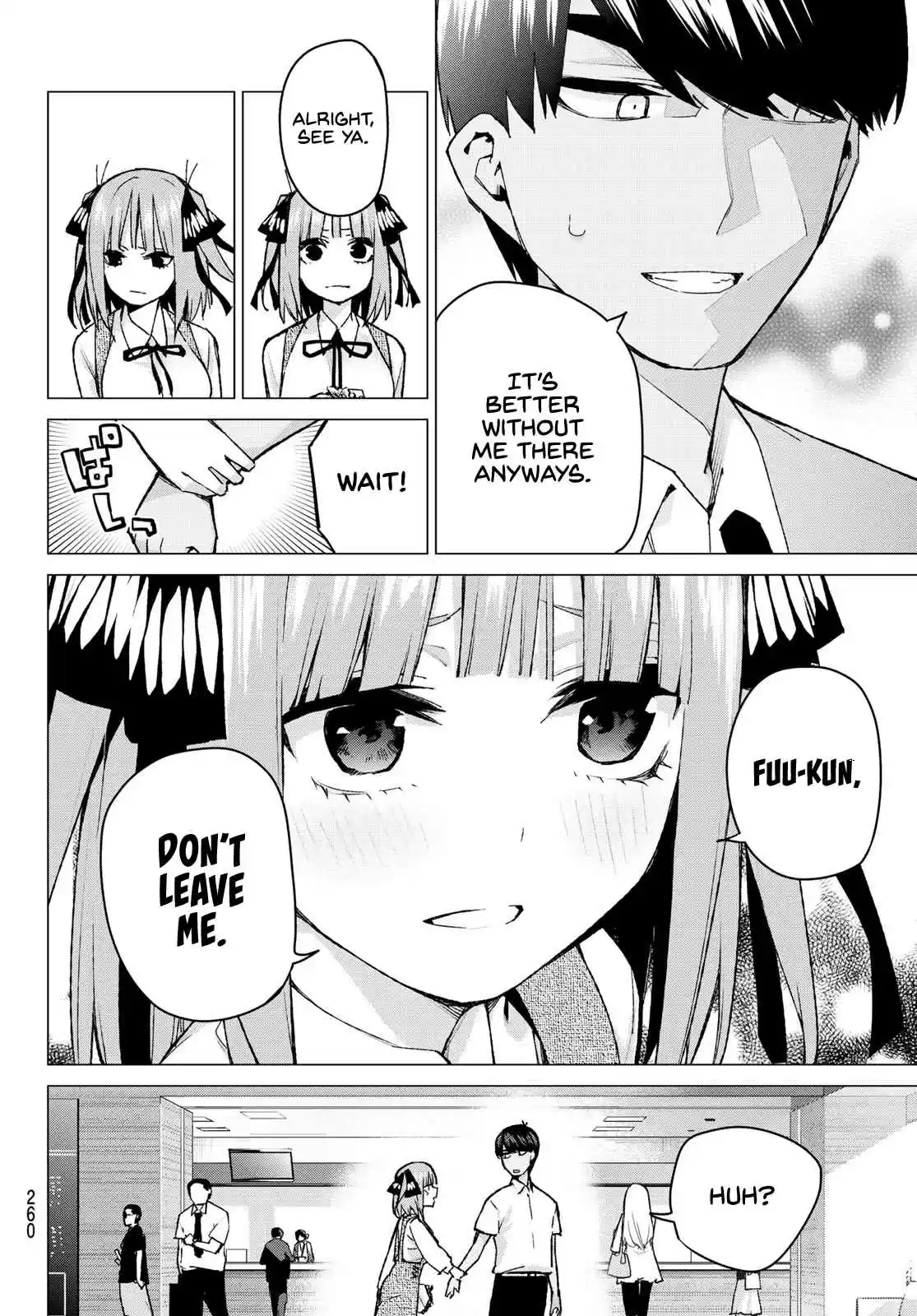 5Toubun no Hanayome Ch. 93 Tsun dere tsun