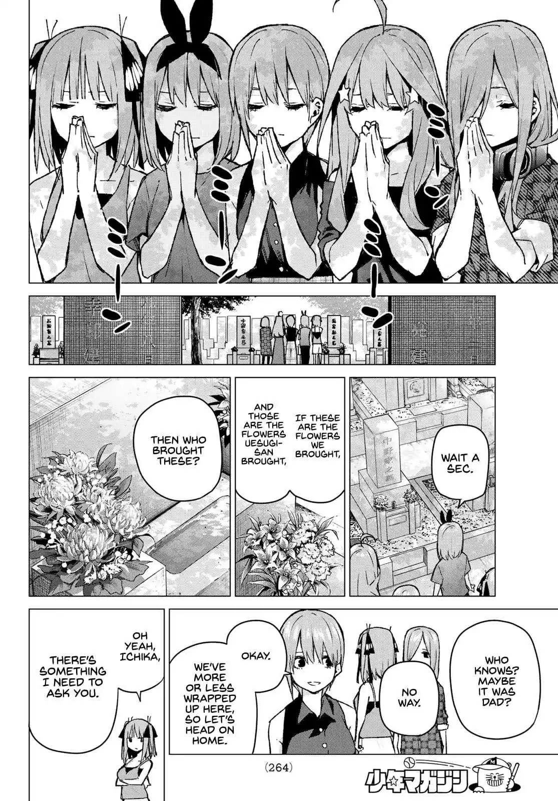5Toubun no Hanayome Ch. 93 Tsun dere tsun