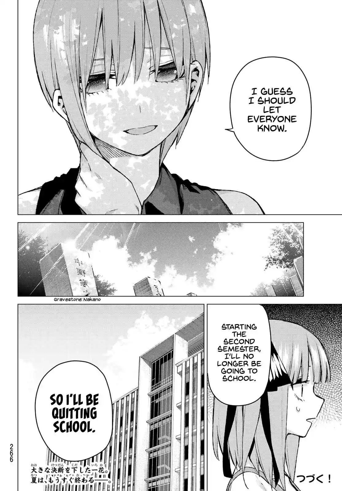 5Toubun no Hanayome Ch. 93 Tsun dere tsun
