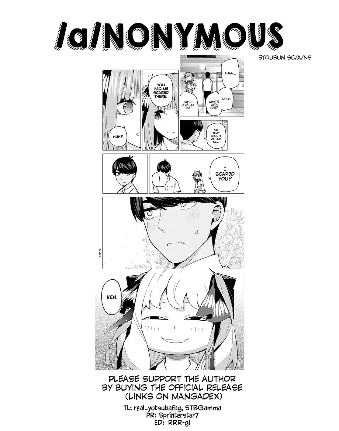 5Toubun no Hanayome Ch. 93 Tsun dere tsun