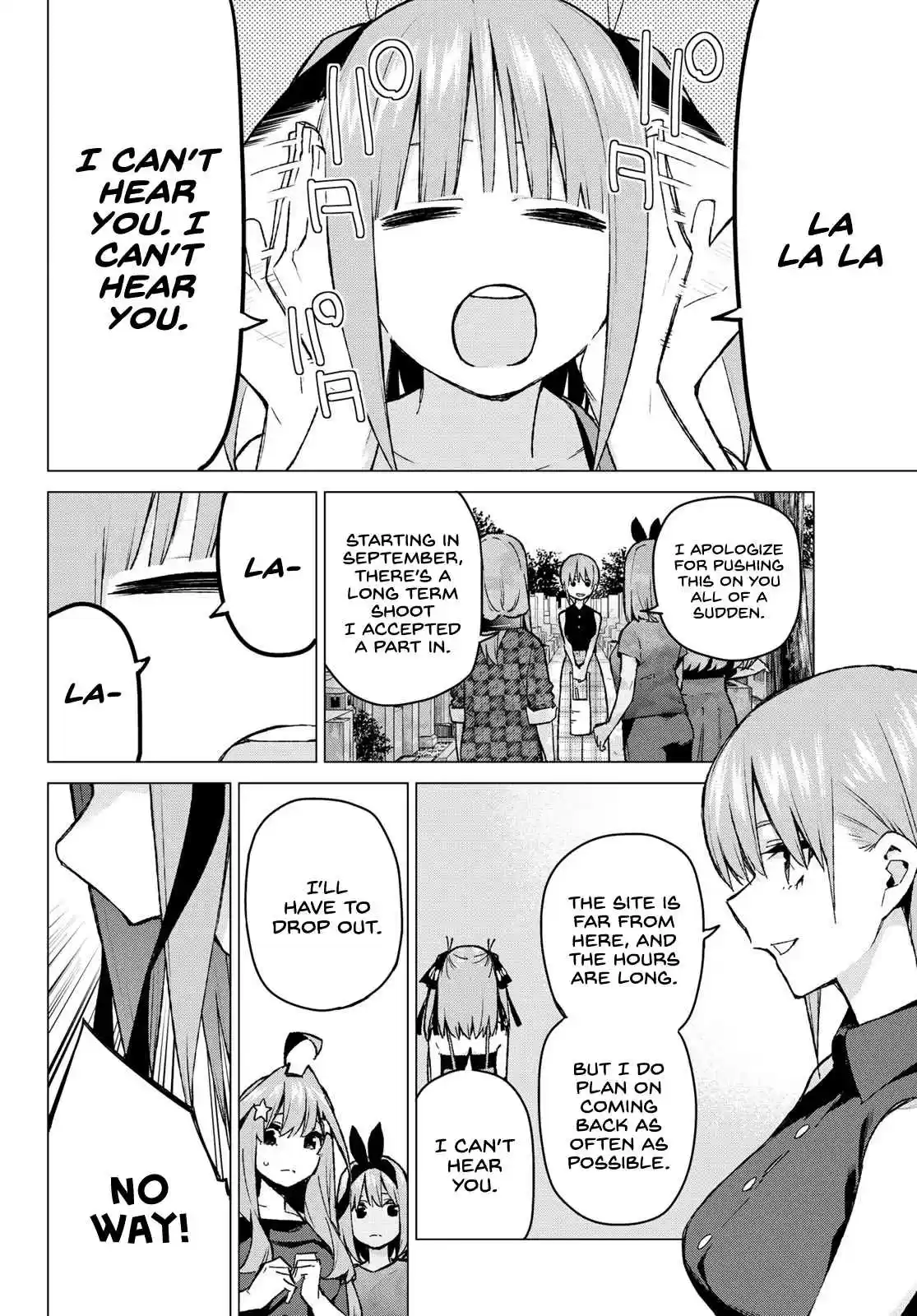 5Toubun no Hanayome Ch. 94 Time to Split ①