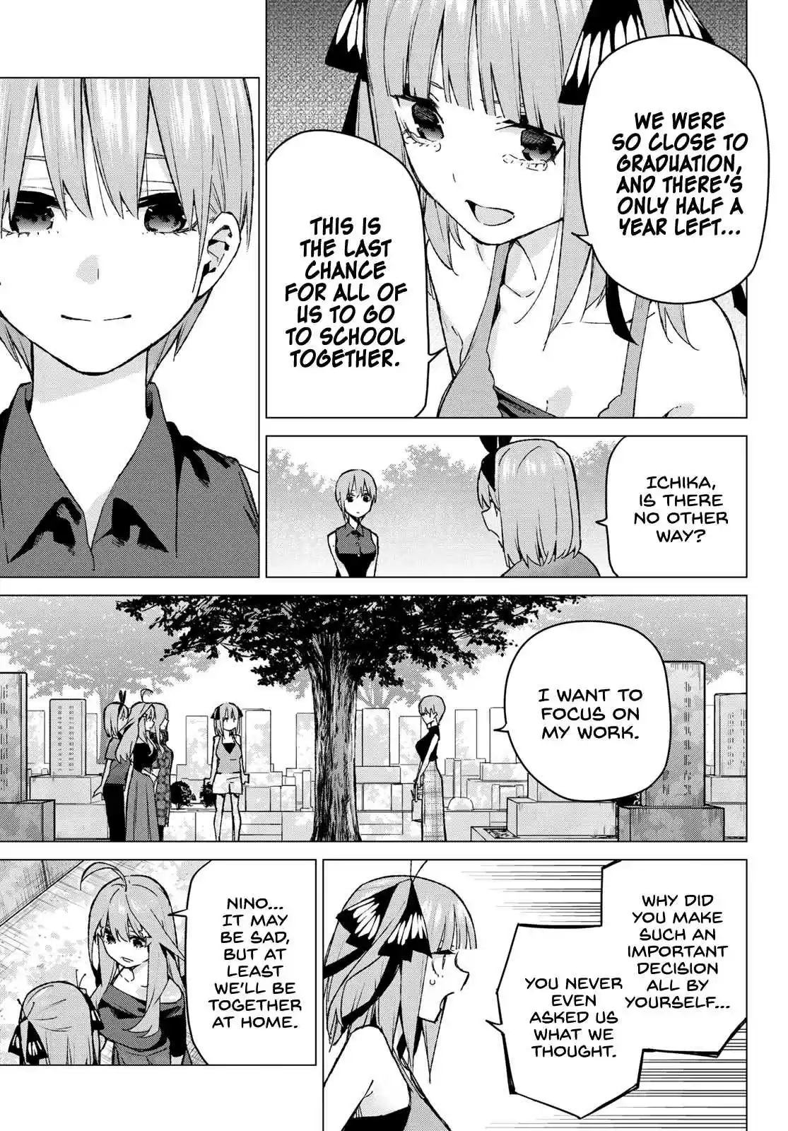 5Toubun no Hanayome Ch. 94 Time to Split ①
