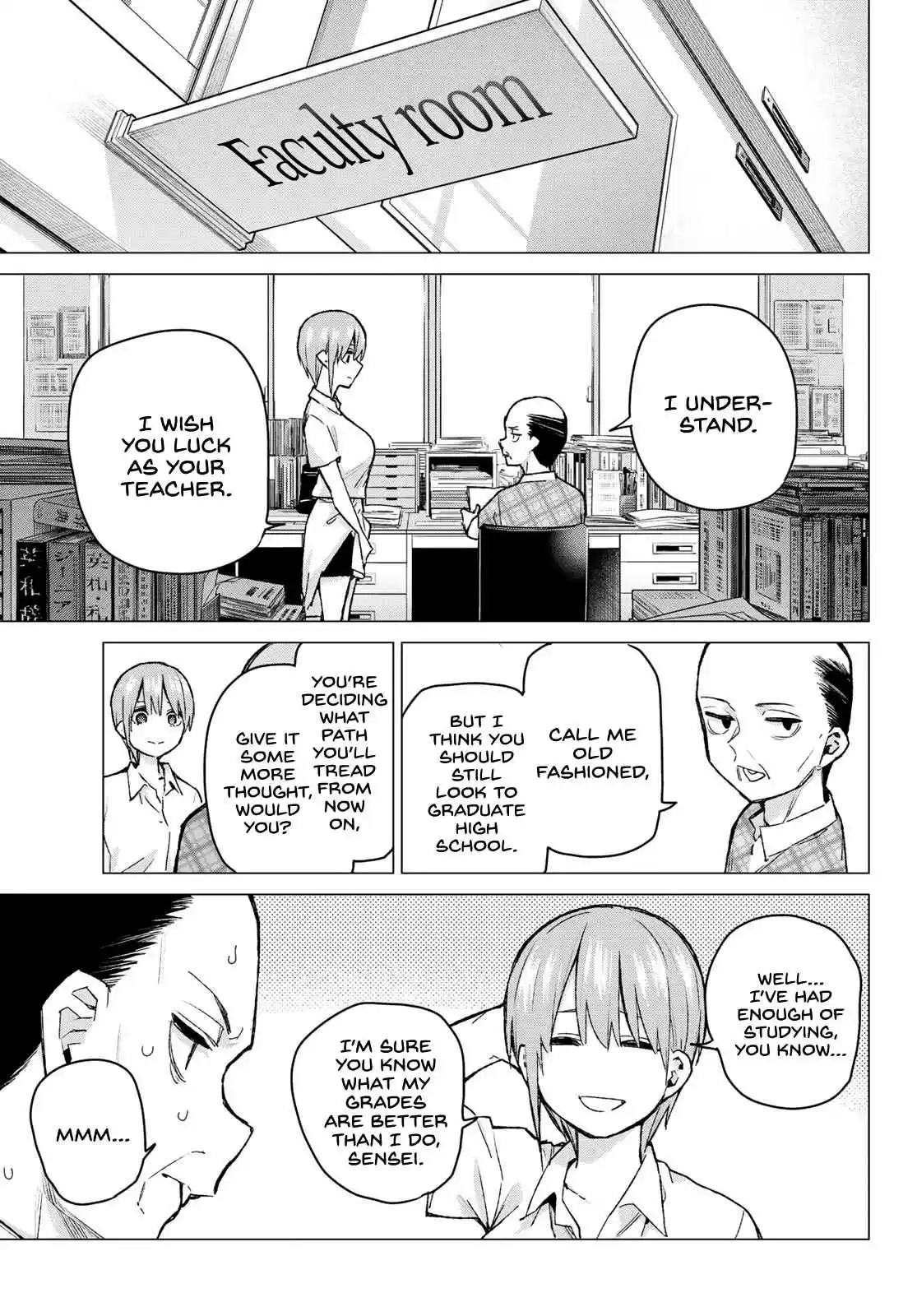 5Toubun no Hanayome Ch. 94 Time to Split ①