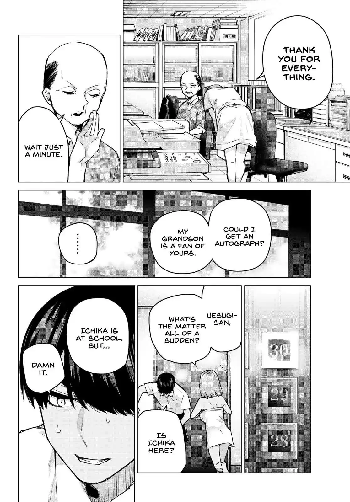 5Toubun no Hanayome Ch. 94 Time to Split ①