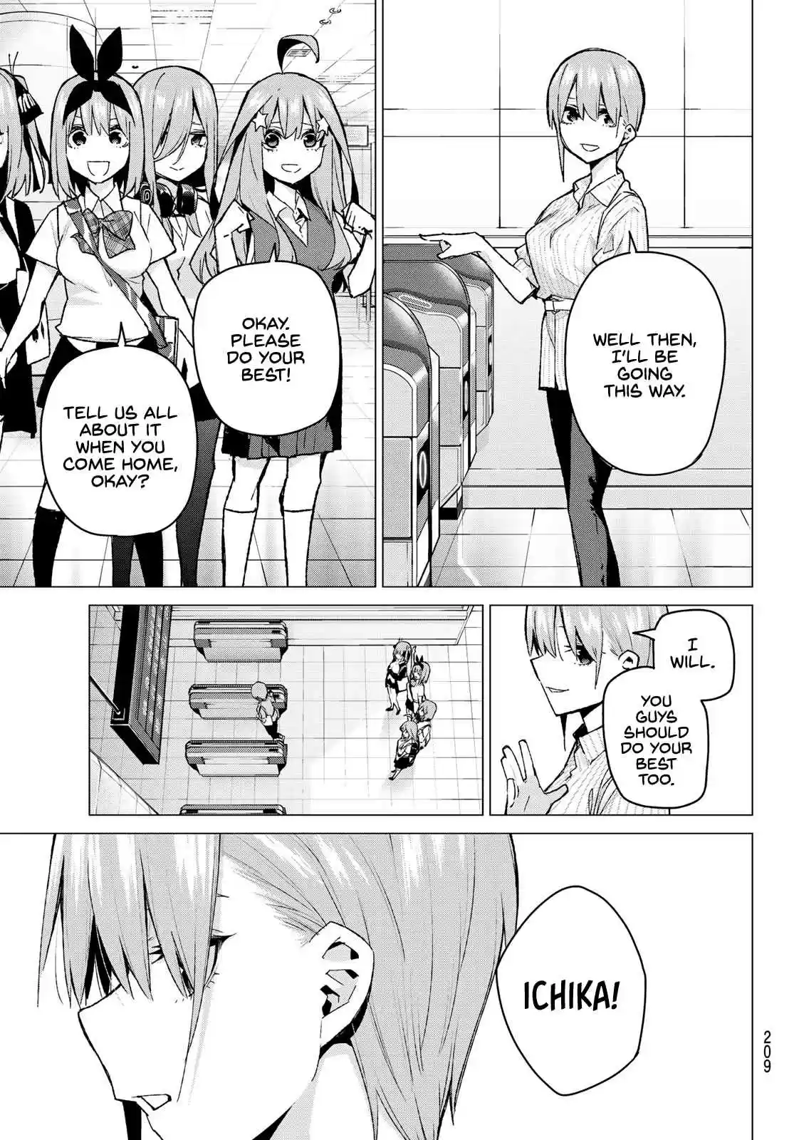 5Toubun no Hanayome Ch. 95 Branching Moment ②