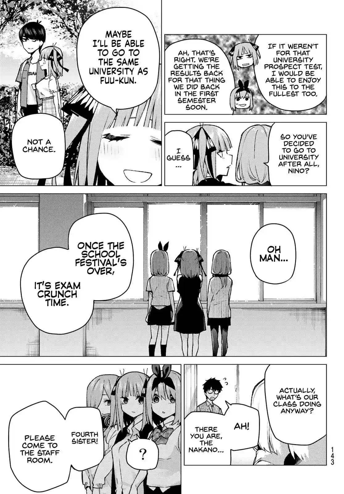 5Toubun no Hanayome Ch. 96 The Ordinary Days Continue