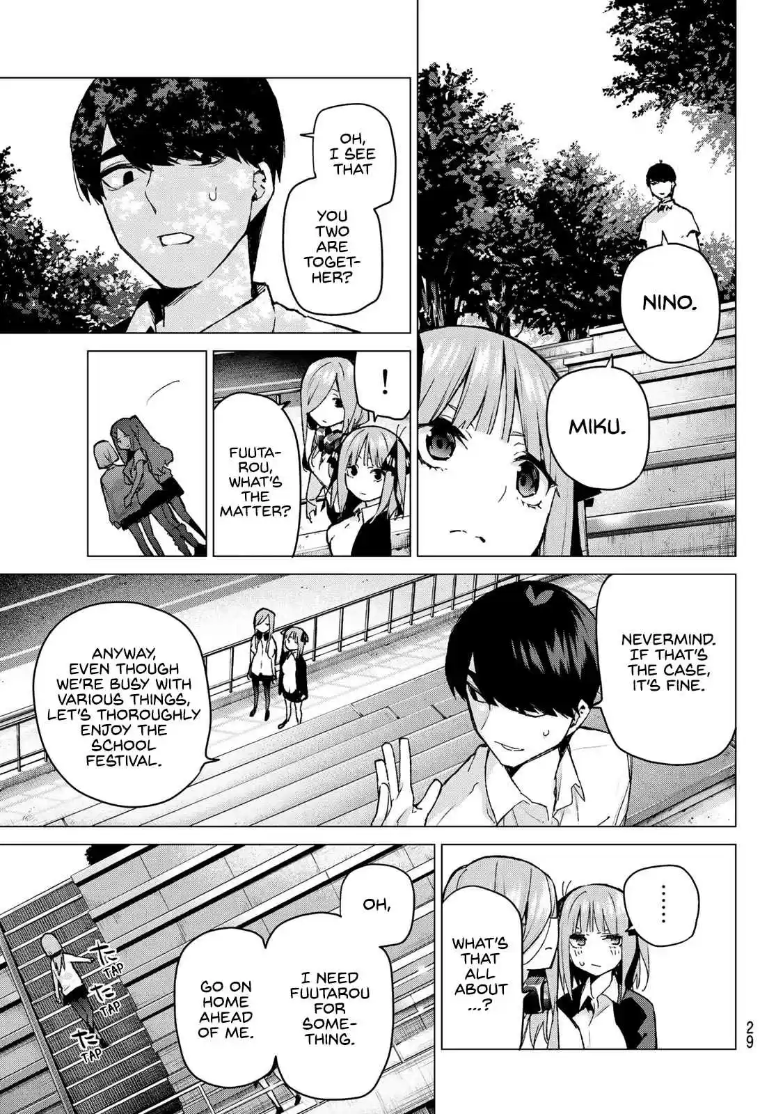 5Toubun no Hanayome Ch. 97 The Ordinary Days Start Changing