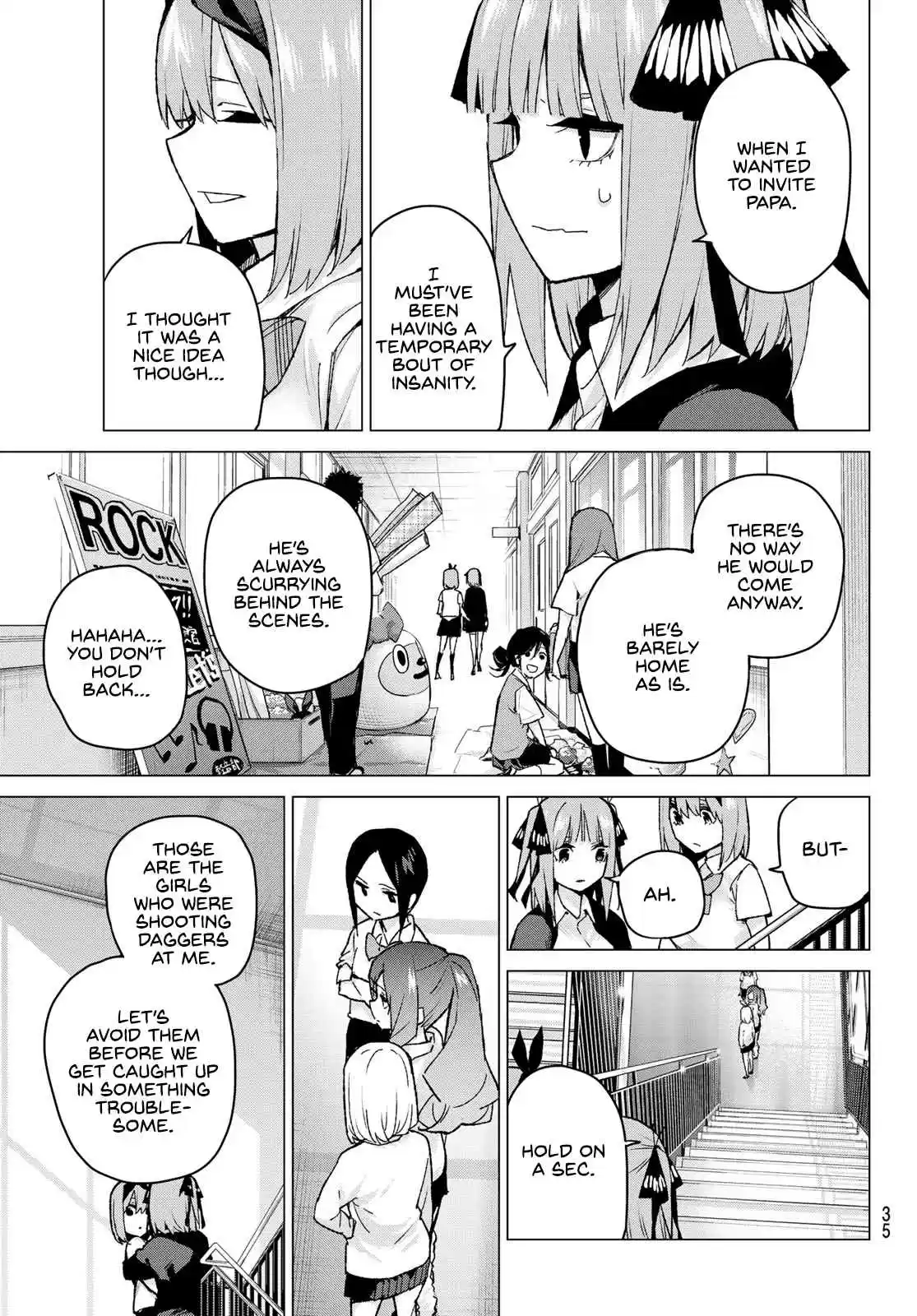 5Toubun no Hanayome Ch. 97 The Ordinary Days Start Changing