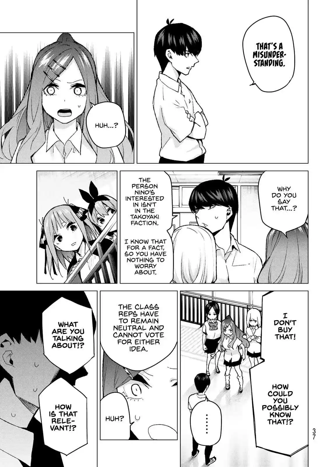 5Toubun no Hanayome Ch. 97 The Ordinary Days Start Changing
