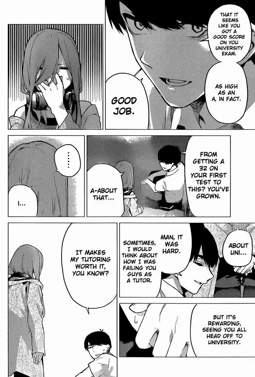 5Toubun no Hanayome Ch. 98 The Ordinary Days Have Ended