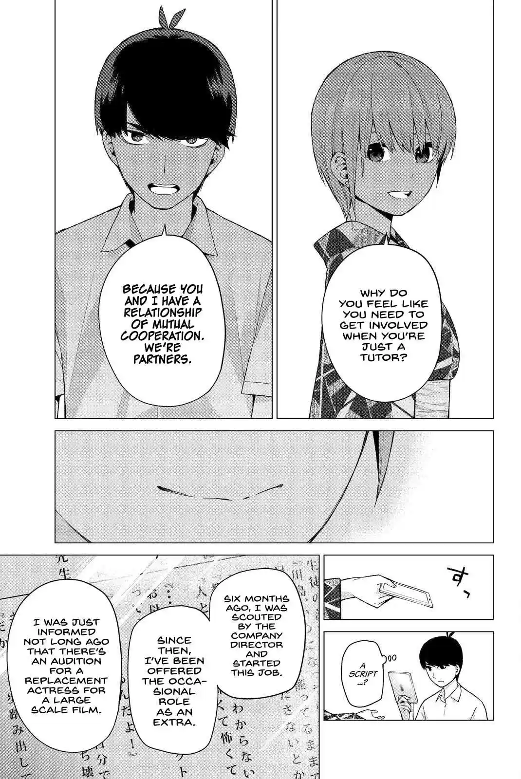 5Toubun no Hanayome Vol. 2 Ch. 11 Today’s a Day Off ⑤