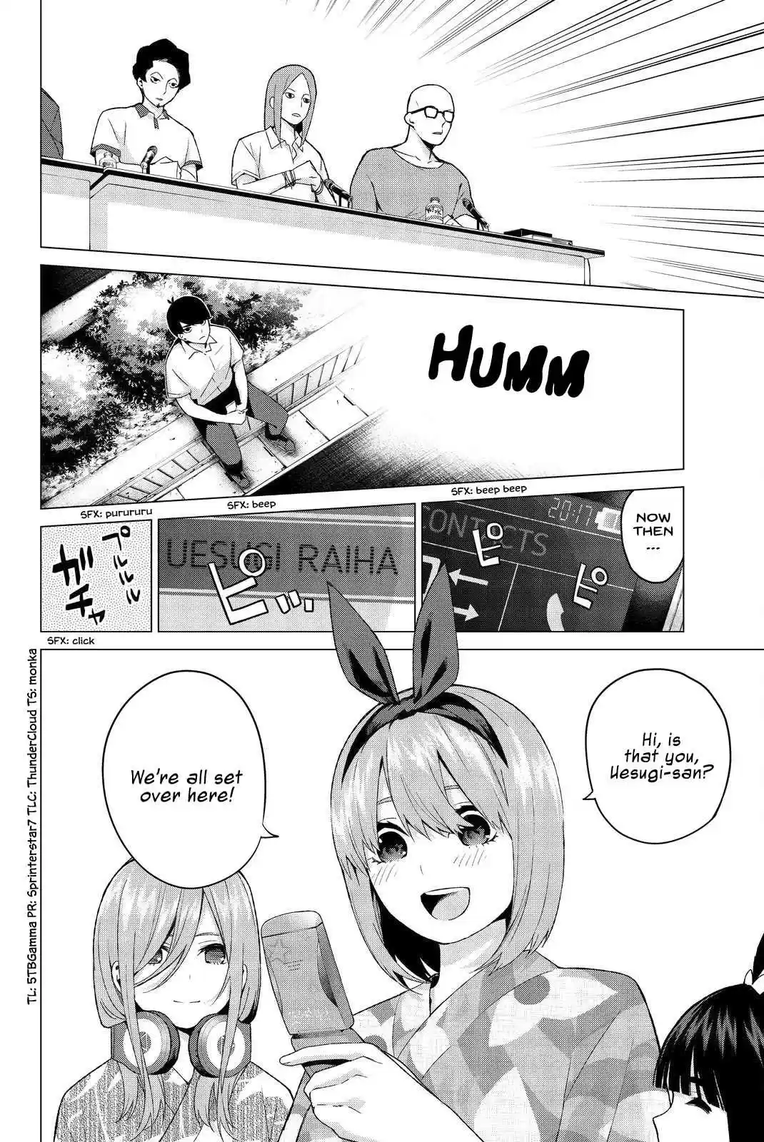 5Toubun no Hanayome Vol. 2 Ch. 11 Today’s a Day Off ⑤
