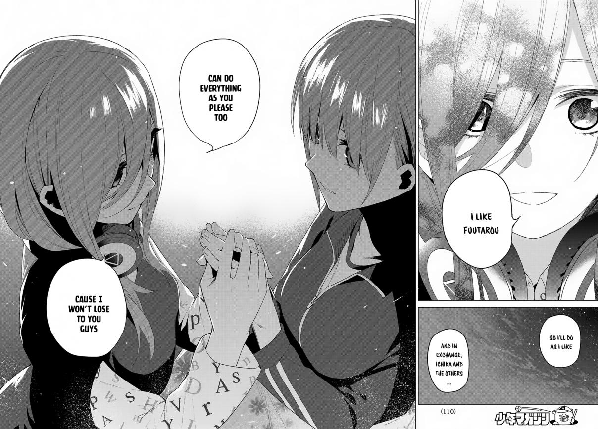 5Toubun no Hanayome Vol. 4 Ch. 31 The Legend that Binds Day Three ④