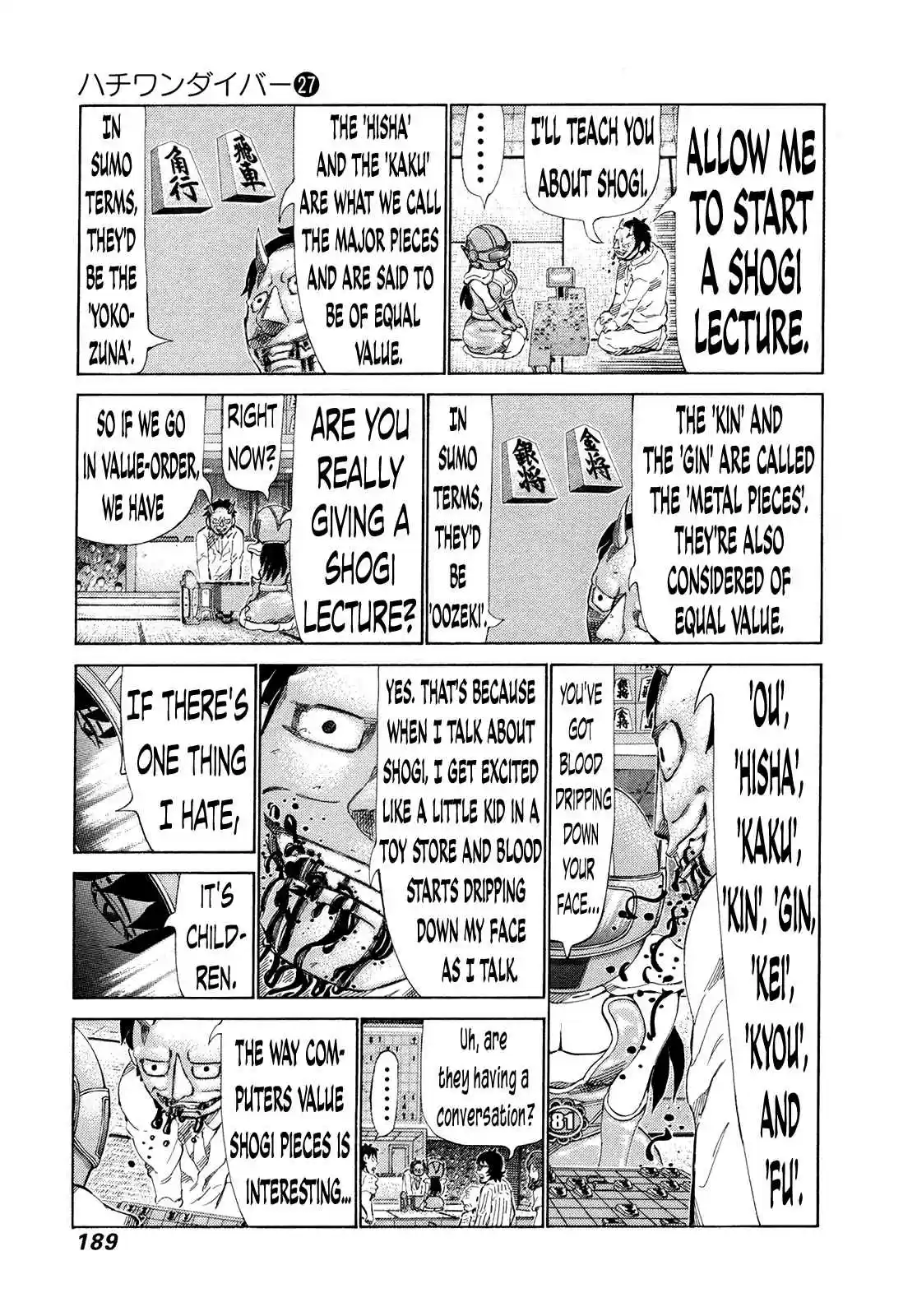 81diver Vol. 27 Ch. 287 Shogi Lecture