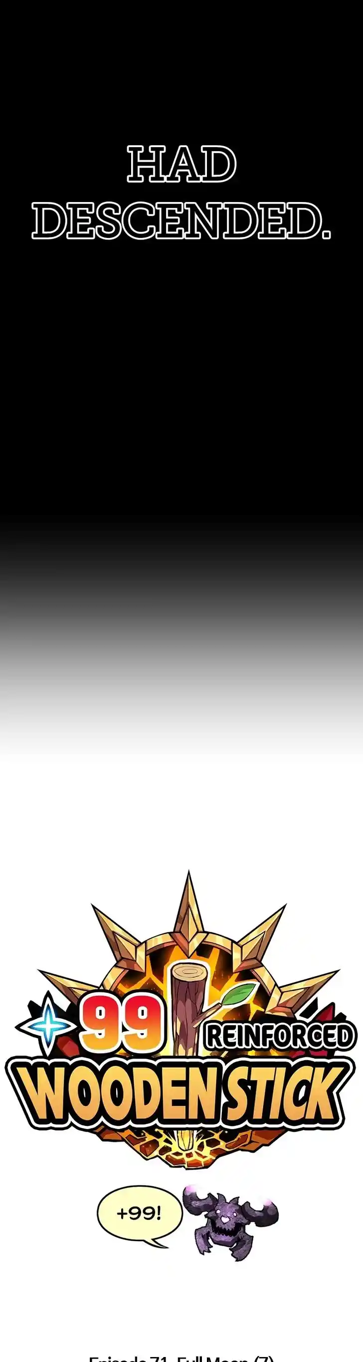 99 Reinforced Wood Stick Ch.071