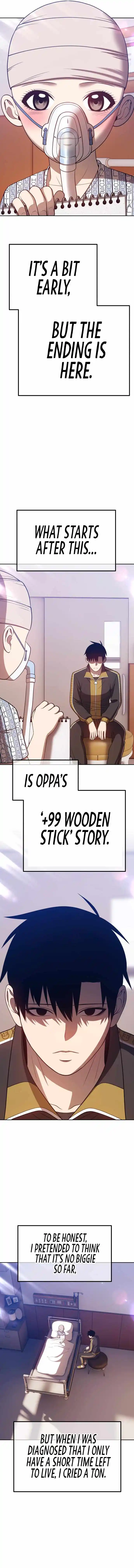 +99 Wooden stick Chapter 35