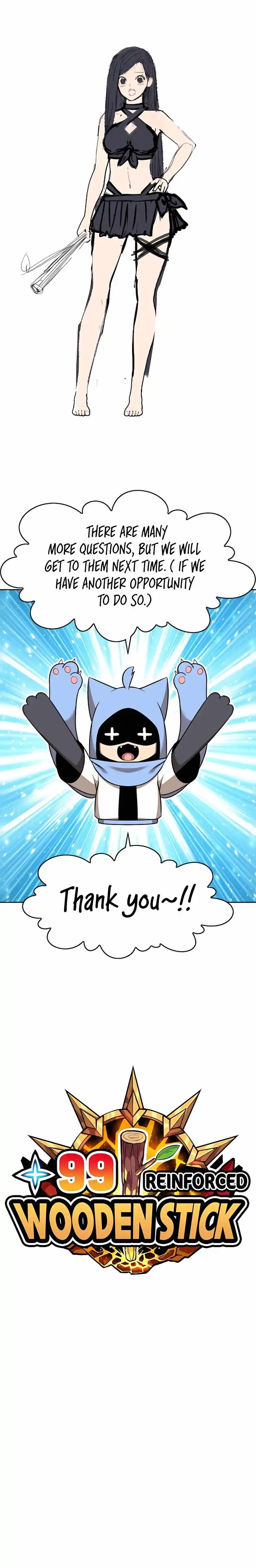 +99 Wooden stick Chapter 50.1