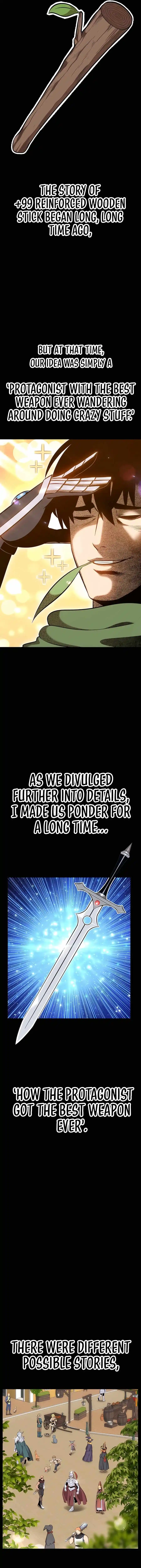 +99 Wooden stick Chapter 50.2