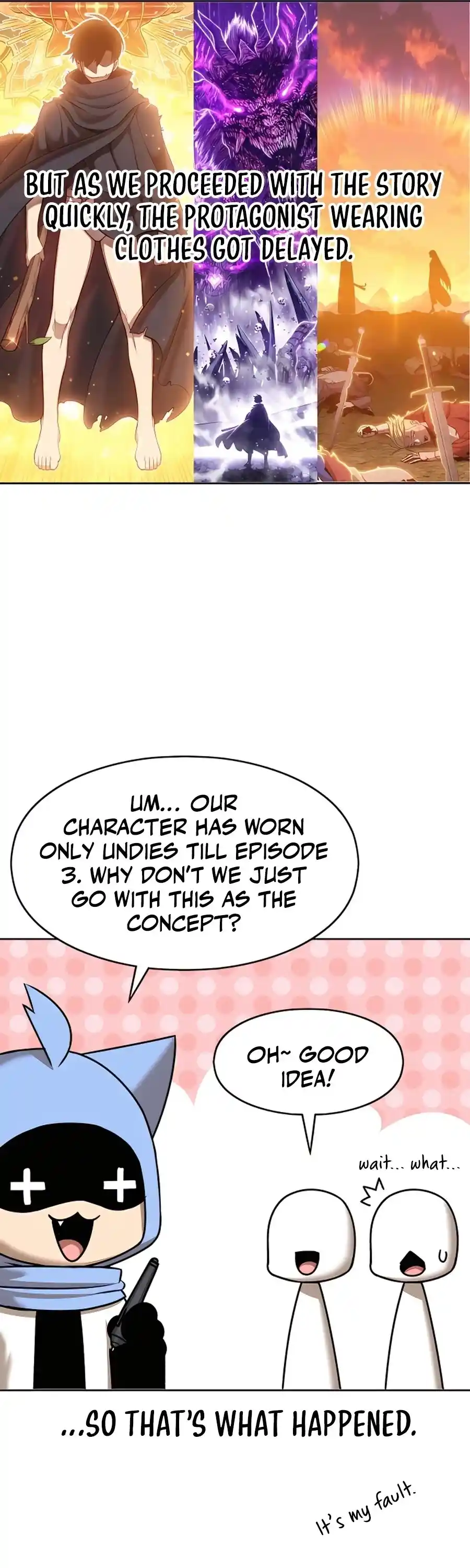 +99 Wooden Stick Chapter 50.5