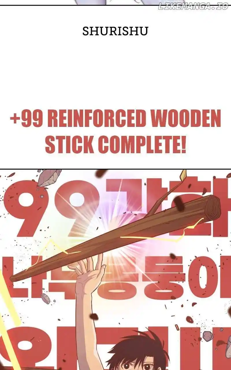 +99 Wooden Stick Chapter 87