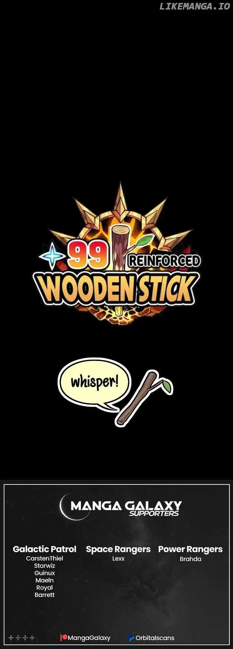 +99 Wooden Stick Chapter 89.2